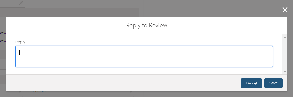 Service Review Popup
